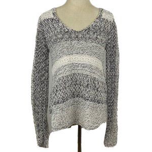 Zara Knit Womens Knit Sweater with Lace Detail‎ Size Small